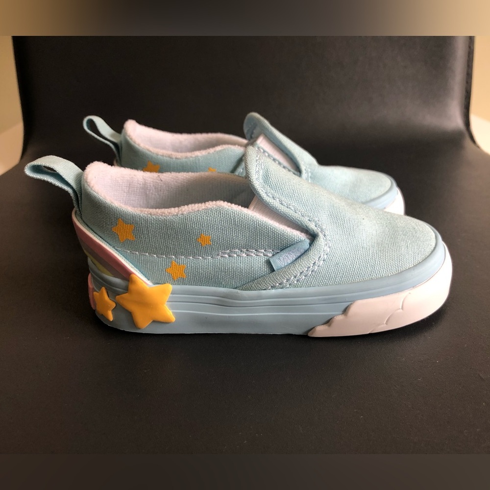 Vans Toddler Slip-On V Star Blue Size: US 5.0 EUR 21 CM 11.5
